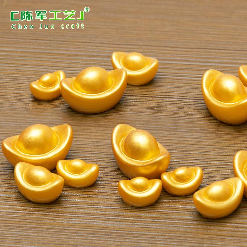 Bộ thỏi vàng lớn nhỏ – Phụ kiện tài lộc, nhiều kích thước (M-94)