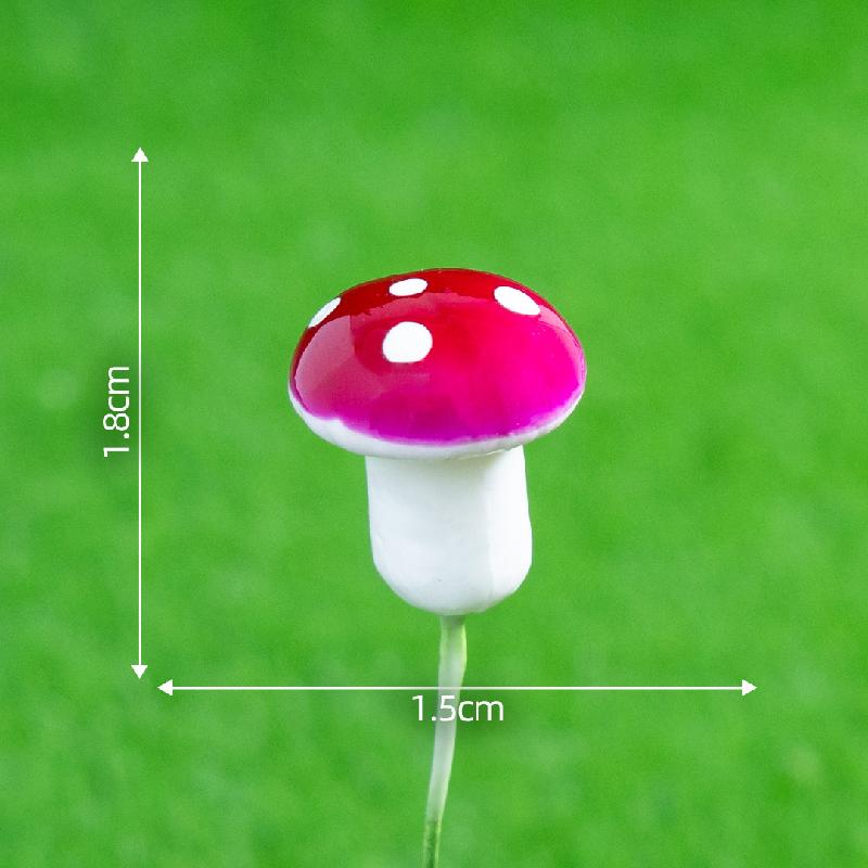 Mô hình nấm mini màu sắc, phụ kiện tiểu cảnh đáng yêu (ZC-20)