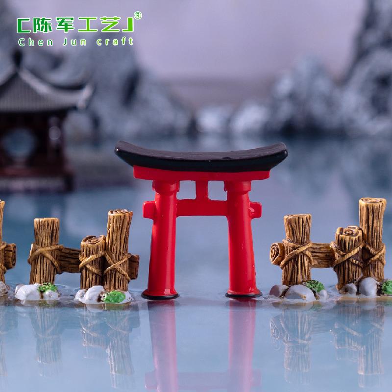 微景观创意木栅栏小桥园艺造景 DIY装饰品配件迷你微缩场景小摆件