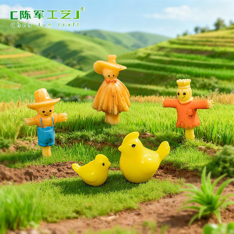 Bù Nhìn Rơm Mini Trang Trí Đồng Quê (PK-254)