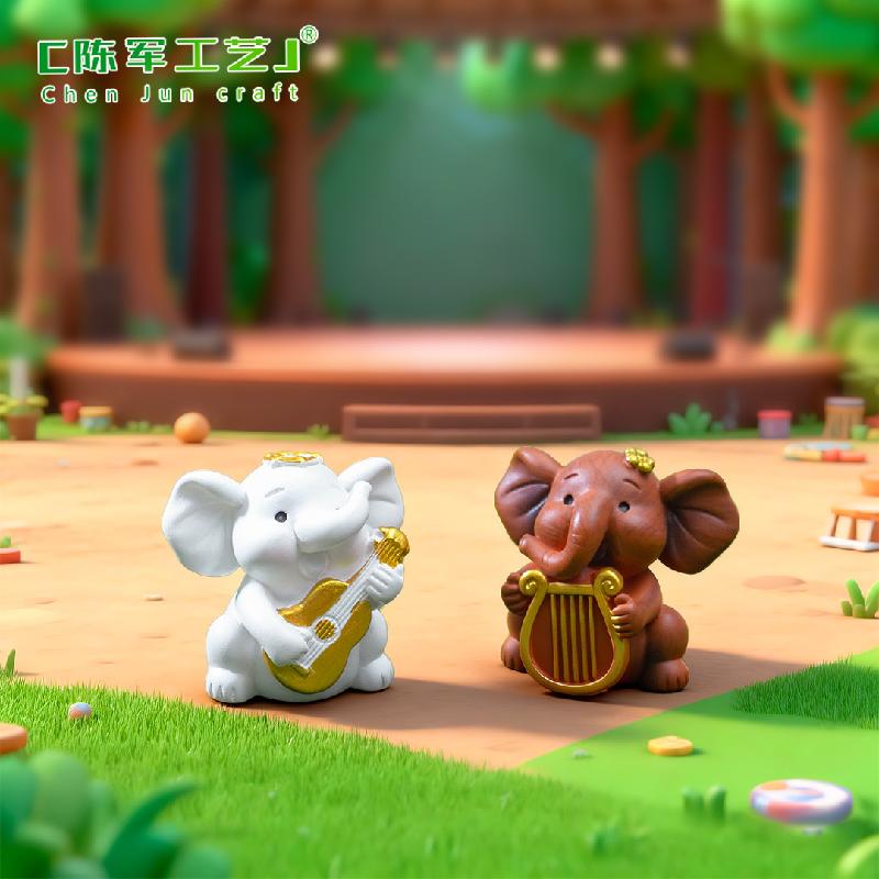 Voi Và Đàn Violin Mini Dễ Thương (PK-687)