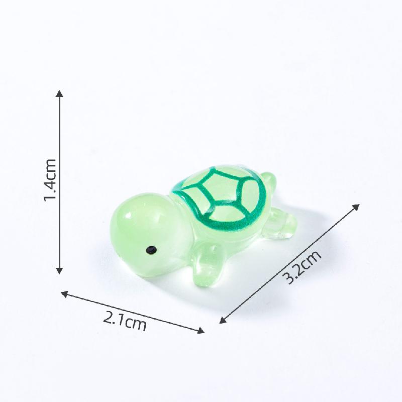 Rùa phát sáng mini trang trí bể cá tiểu cảnh (PK-727)