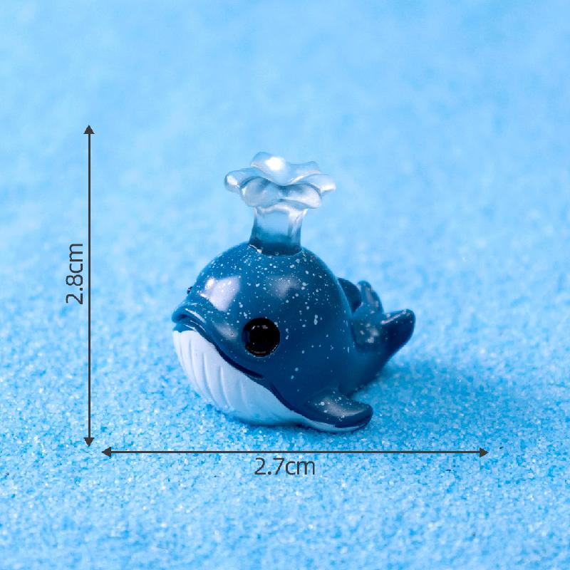 Tiểu cảnh cá heo, sư tử biển, búp bê DIY, sân vườn tiểu cảnh mini đáng yêu (ZC-598)