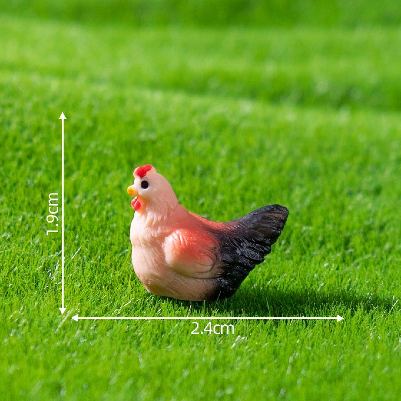 微景观创意田园小牛小羊农夫农场造景 DIY装饰配件迷你微缩小摆件