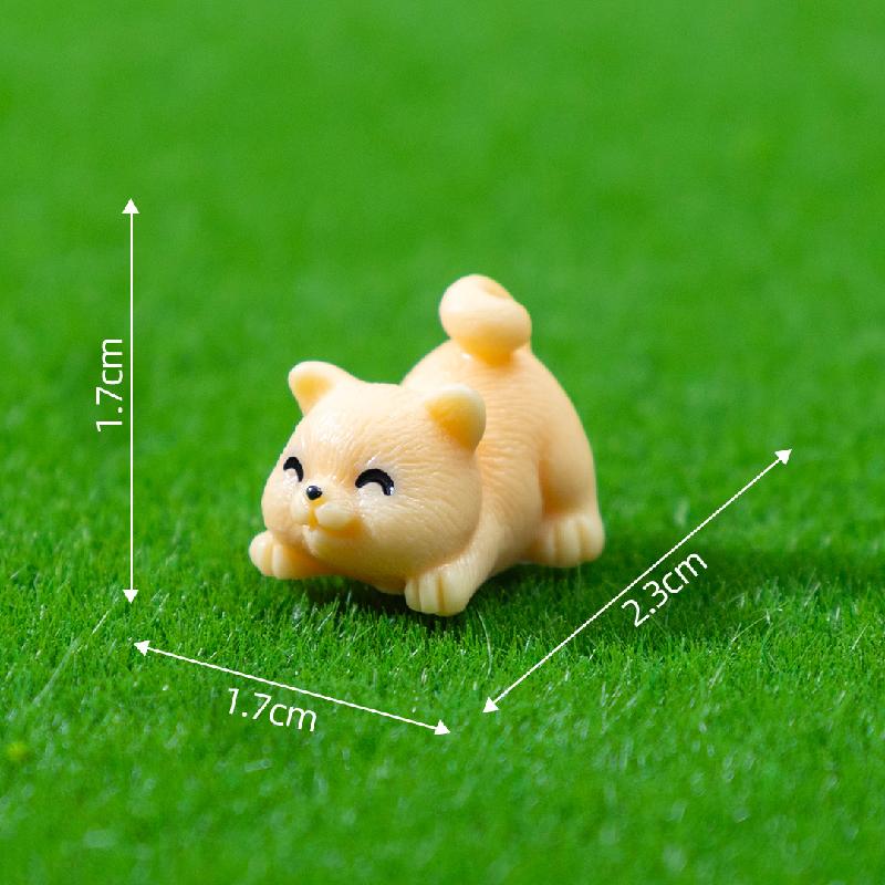 12 mẫu động vật dễ thương resin trang trí tiểu cảnh (ZC-716)